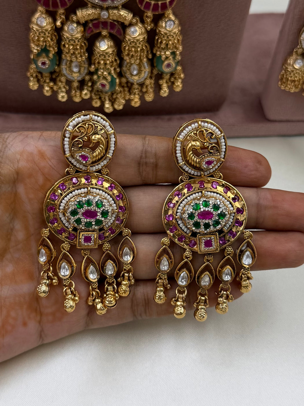 Medha Heritage Chorski Combo Necklace Set