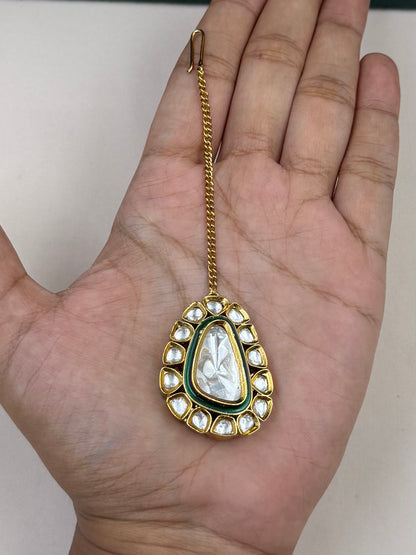 Vasundhara Polki Bridal Long Necklace Set