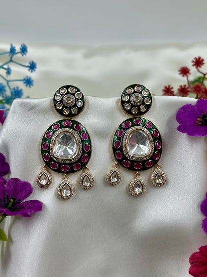 Tanuja Moissanite Earring