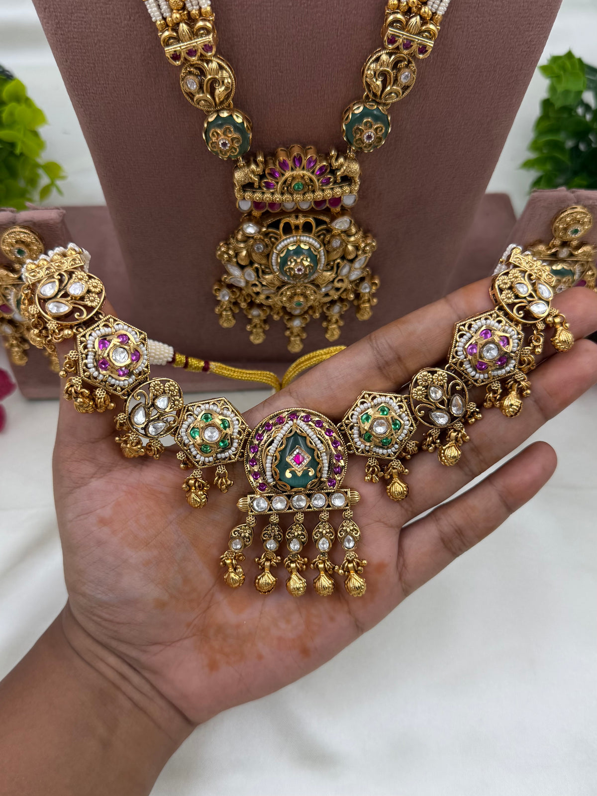 Padmini Heritage Chorski Combo Necklace Set