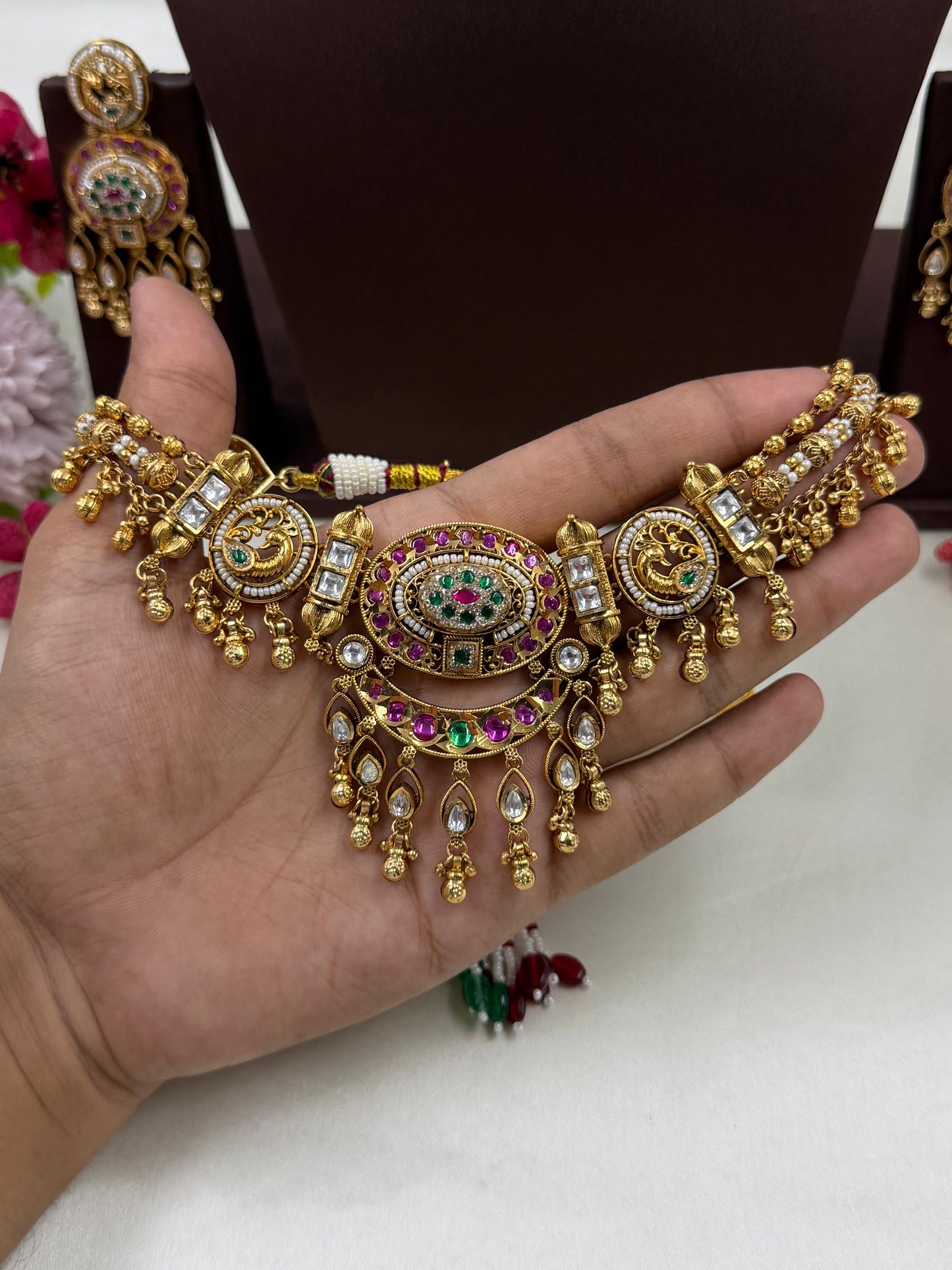 Aanya Heritage Chorski Necklace Set
