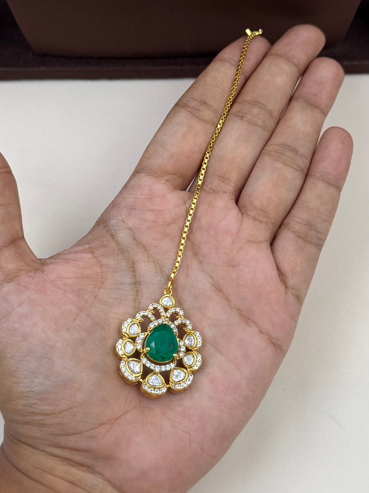 Ridhima Jaipuri Kundan Choker Necklace Set
