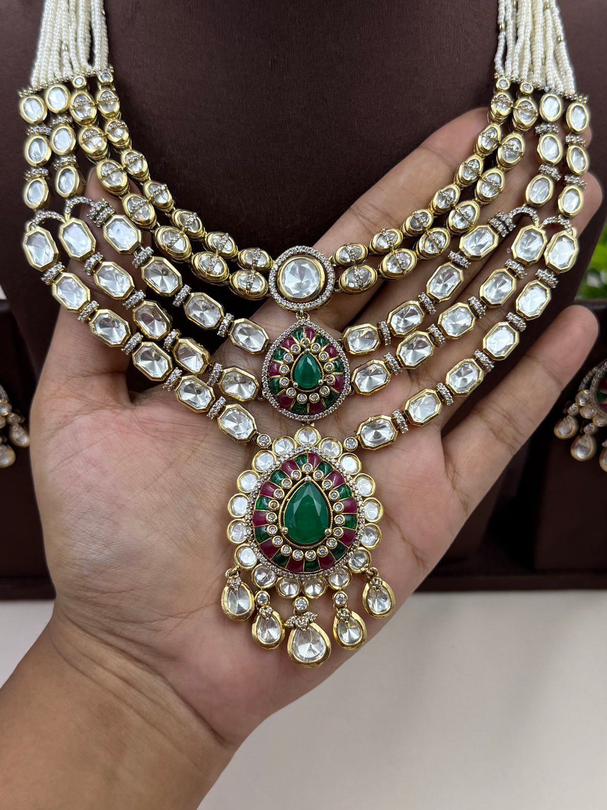 Reva Victorian Layered Necklace Set
