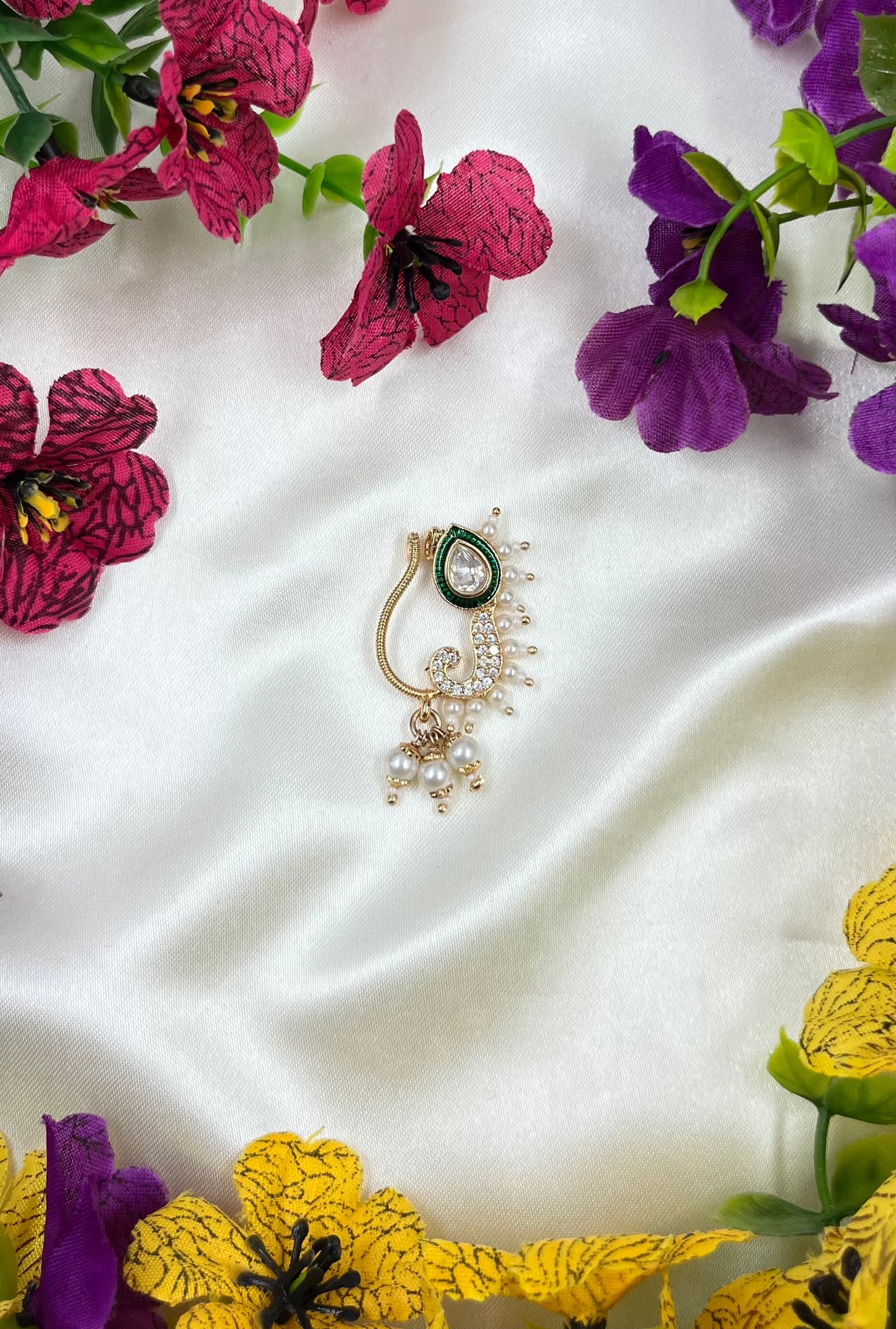 Revati Moissanite Nose Ring