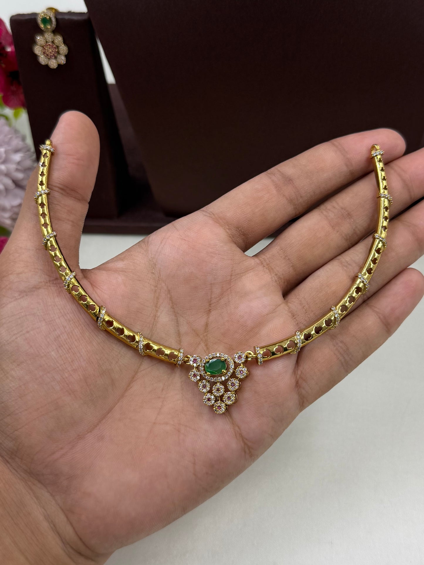 Traditional Hasli Necklace Set