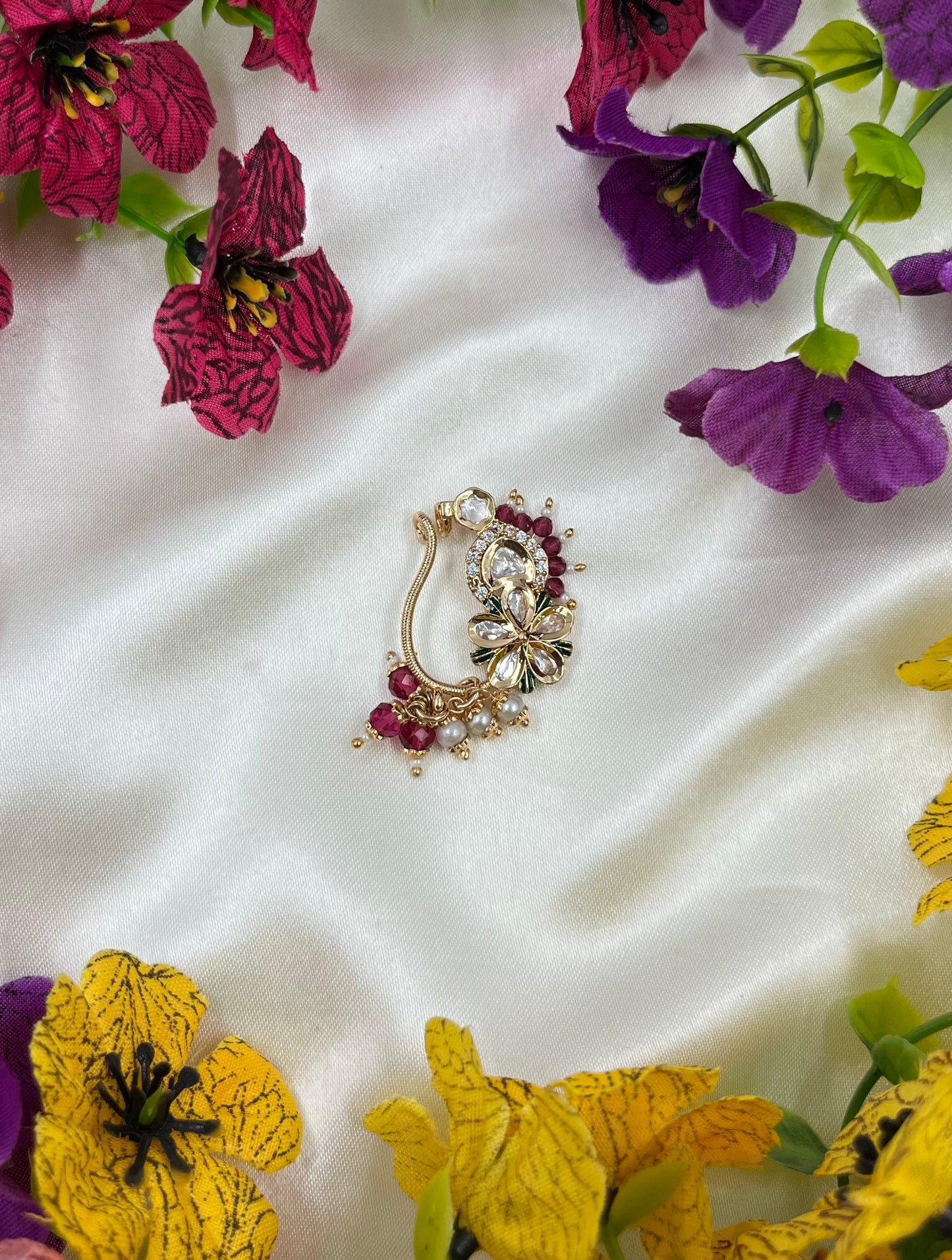 Julia Moissanite Nose Ring