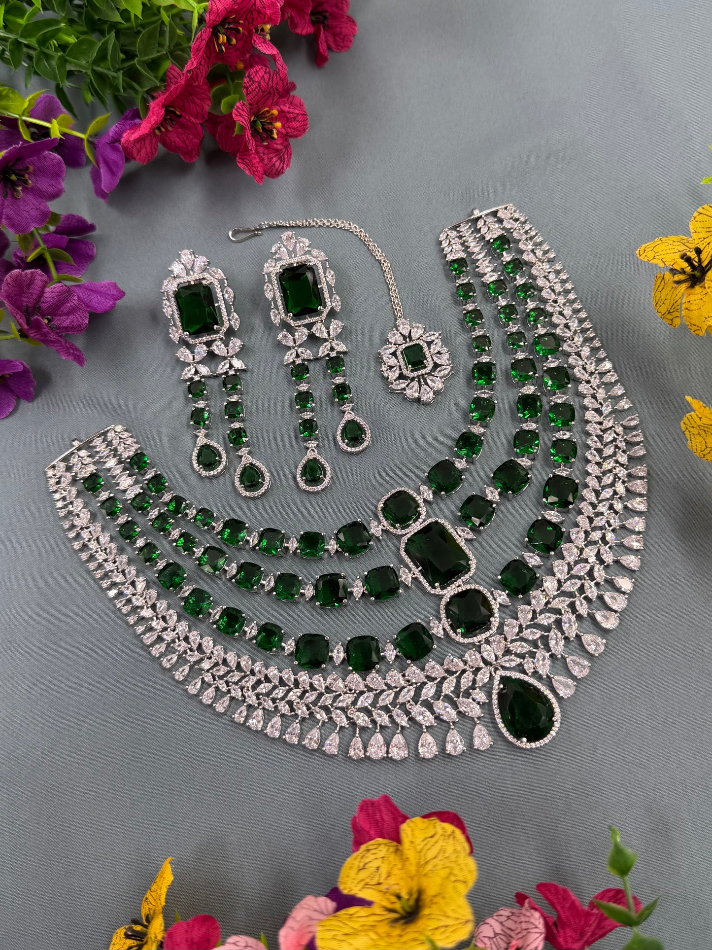 Arathi American Diamond Necklace