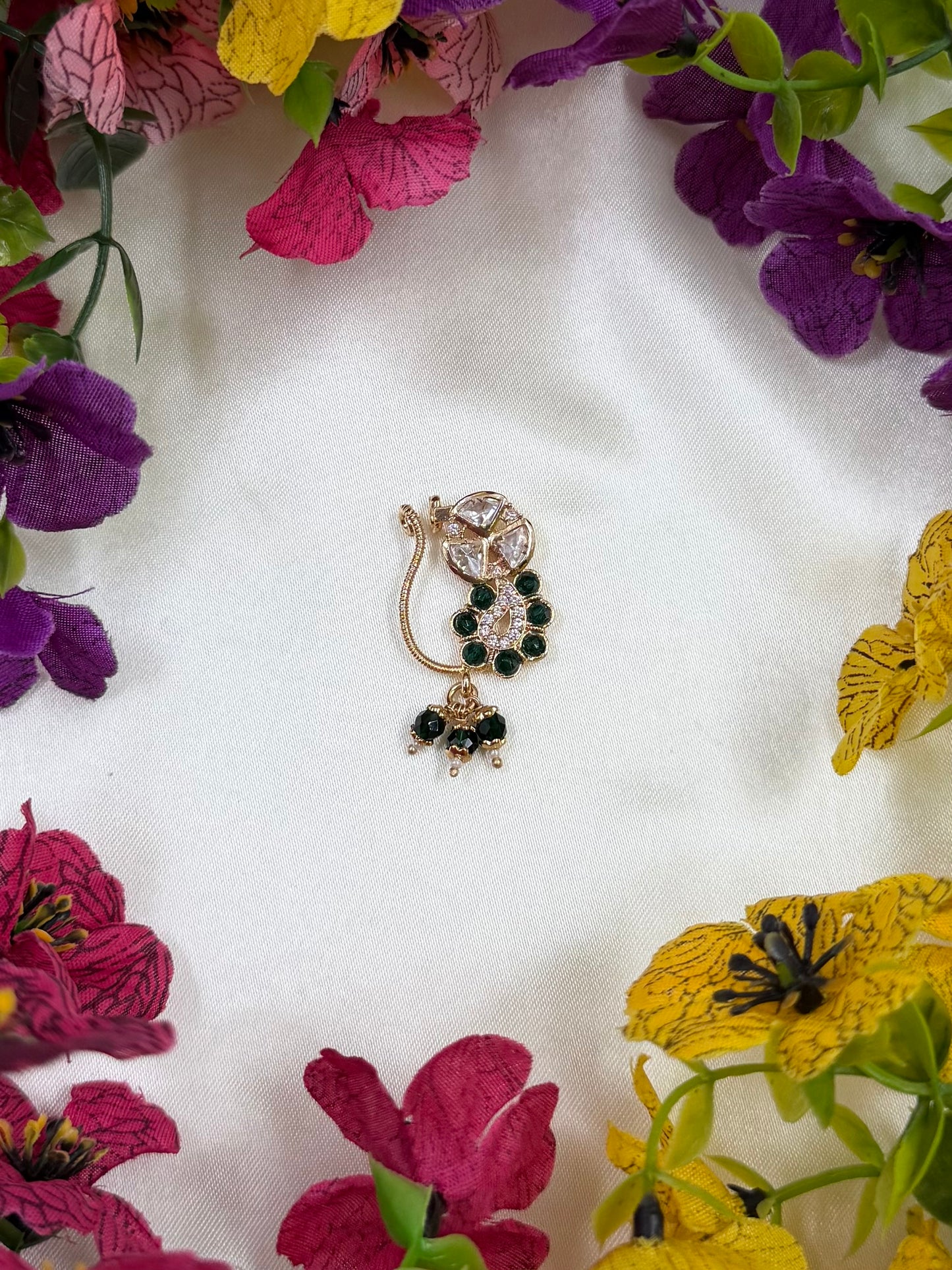 Riya Moissanite Nose Ring