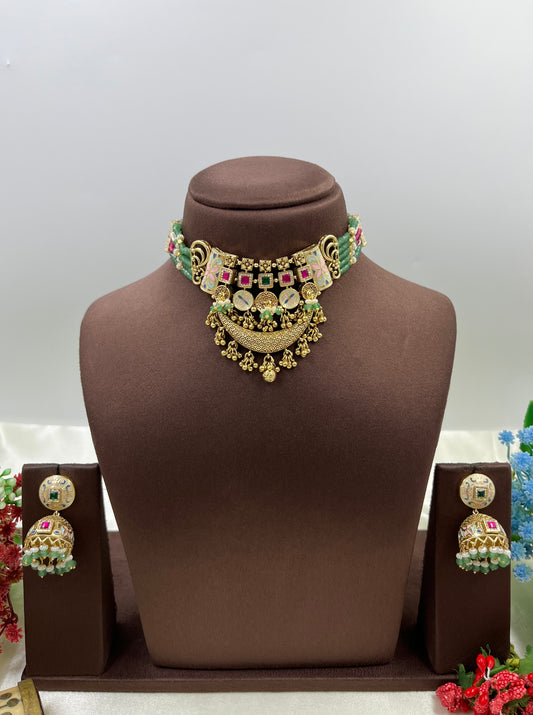Avni Heritage Choker Necklace