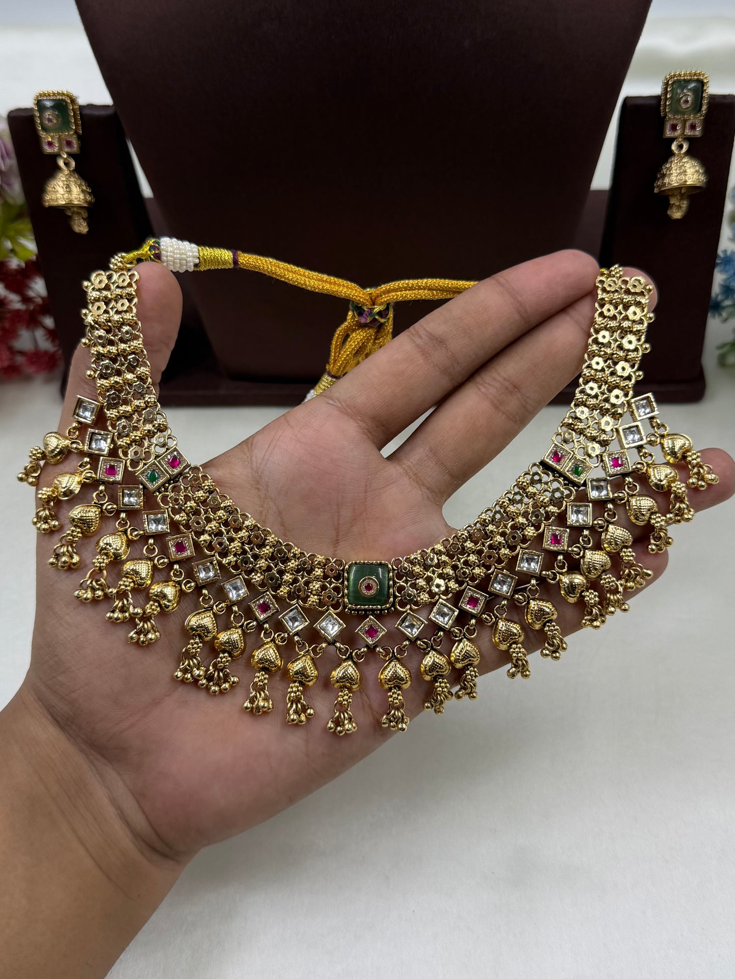 Sarika Premium Chorski Necklace Set