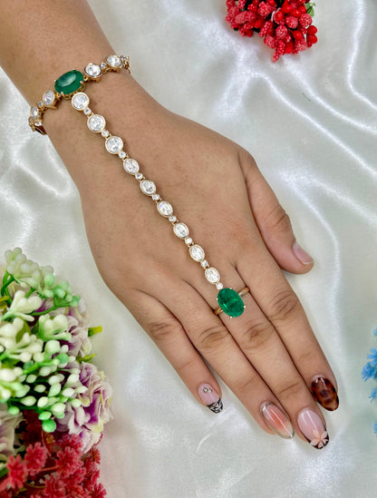 Eternal Moissanite Premium Hath Panja (One pis)