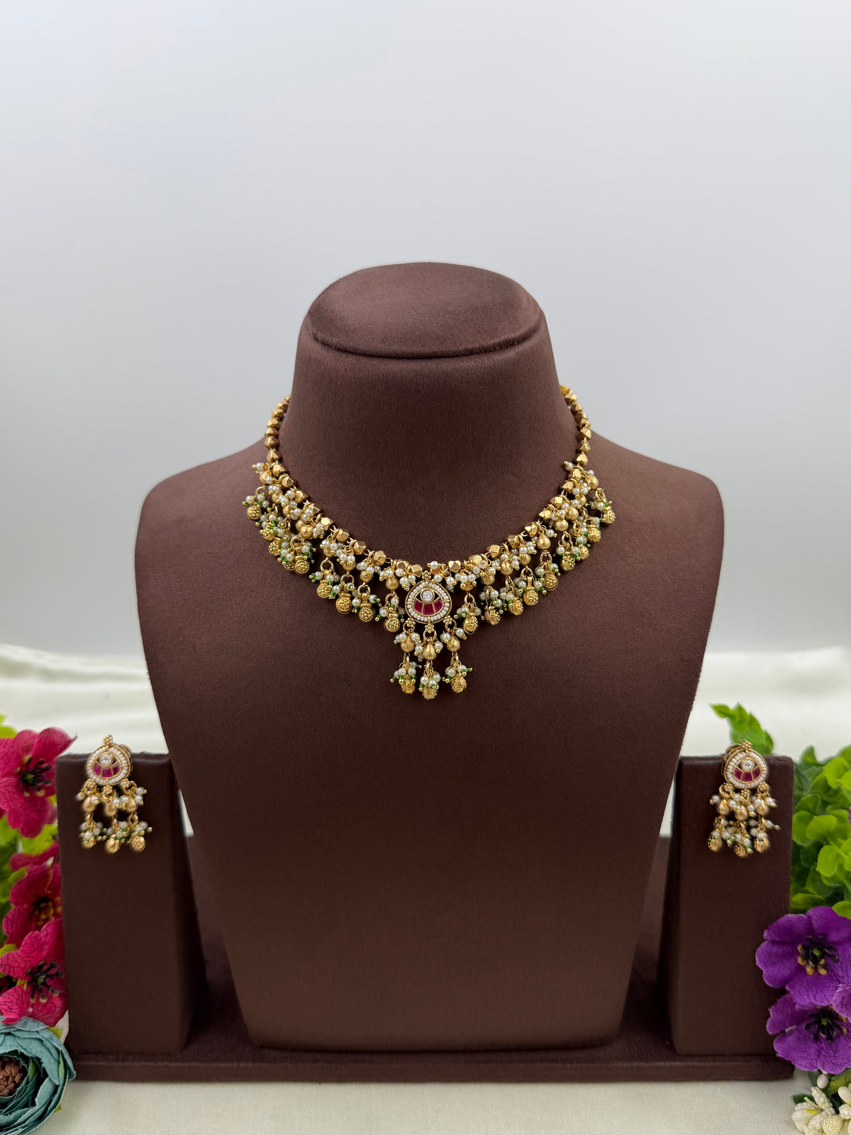 Sharvari Heritage Necklace Set