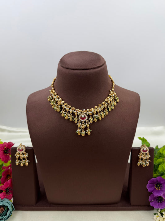 Sharvari Heritage Necklace Set