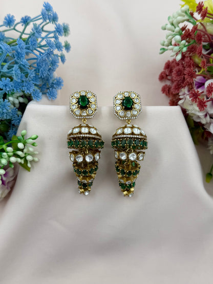 Varsha Premium Victorian Jhumka