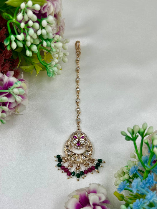 Hiba Moissanite Mang Tika