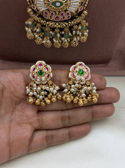 Netra Heritage Chorski Combo Necklace Set