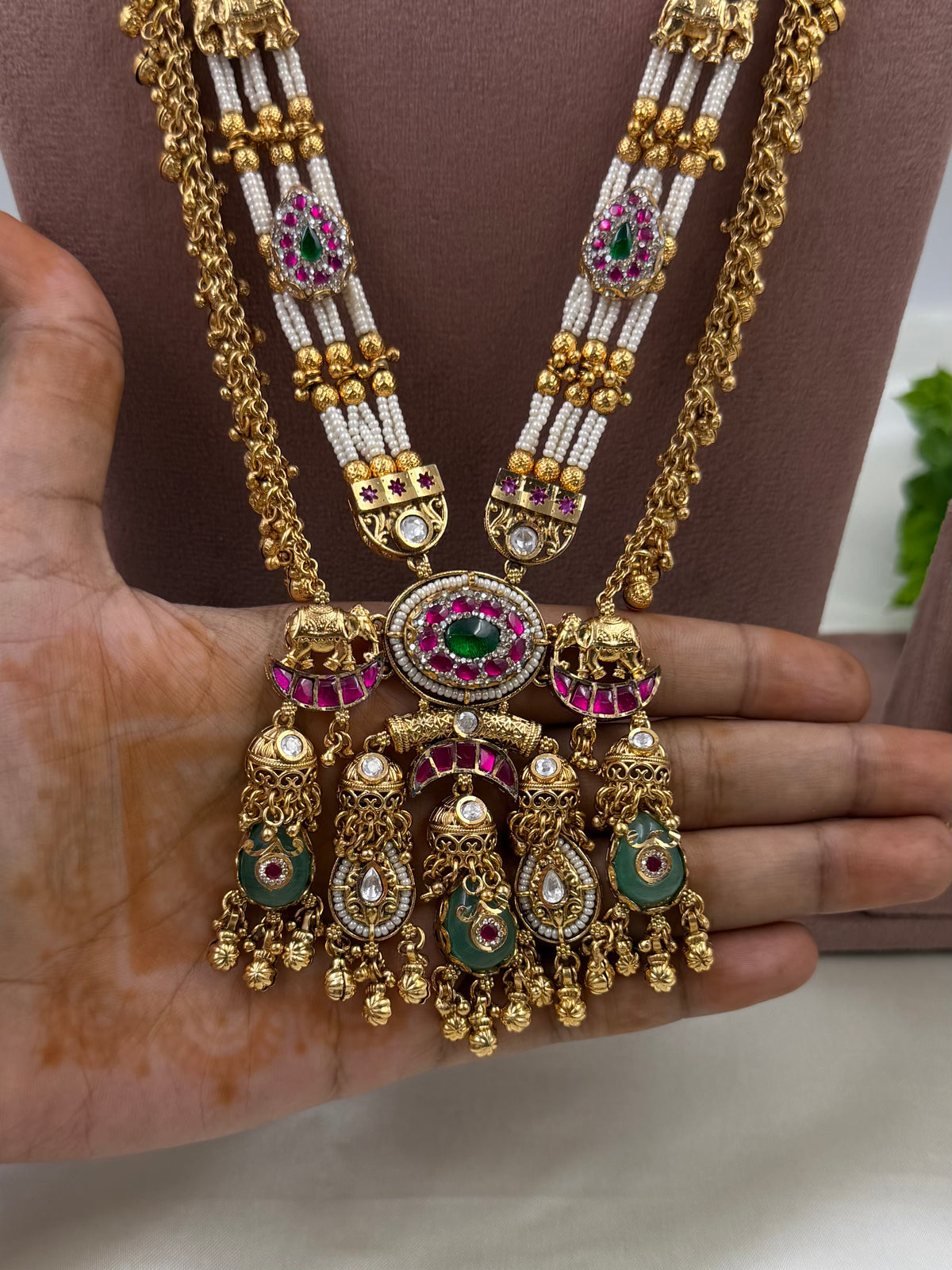 Medha Heritage Chorski Combo Necklace Set
