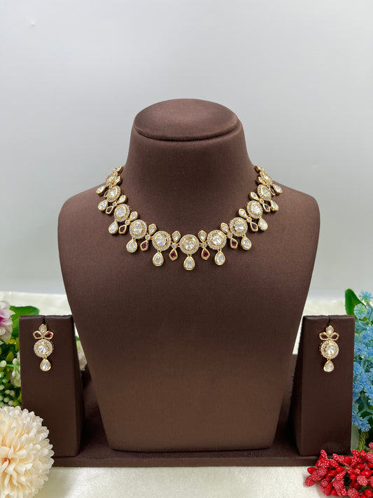 Swarna Premium Moissanite Necklace