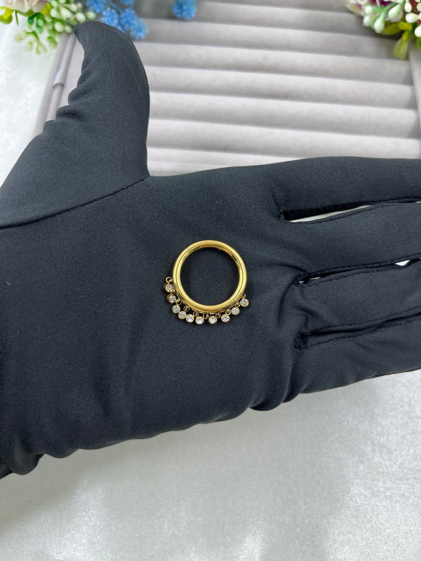 Anilee Anti-Tarnish Stainless Steel Ring