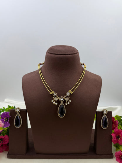 Ridhima Victorian Delicate Necklace Set