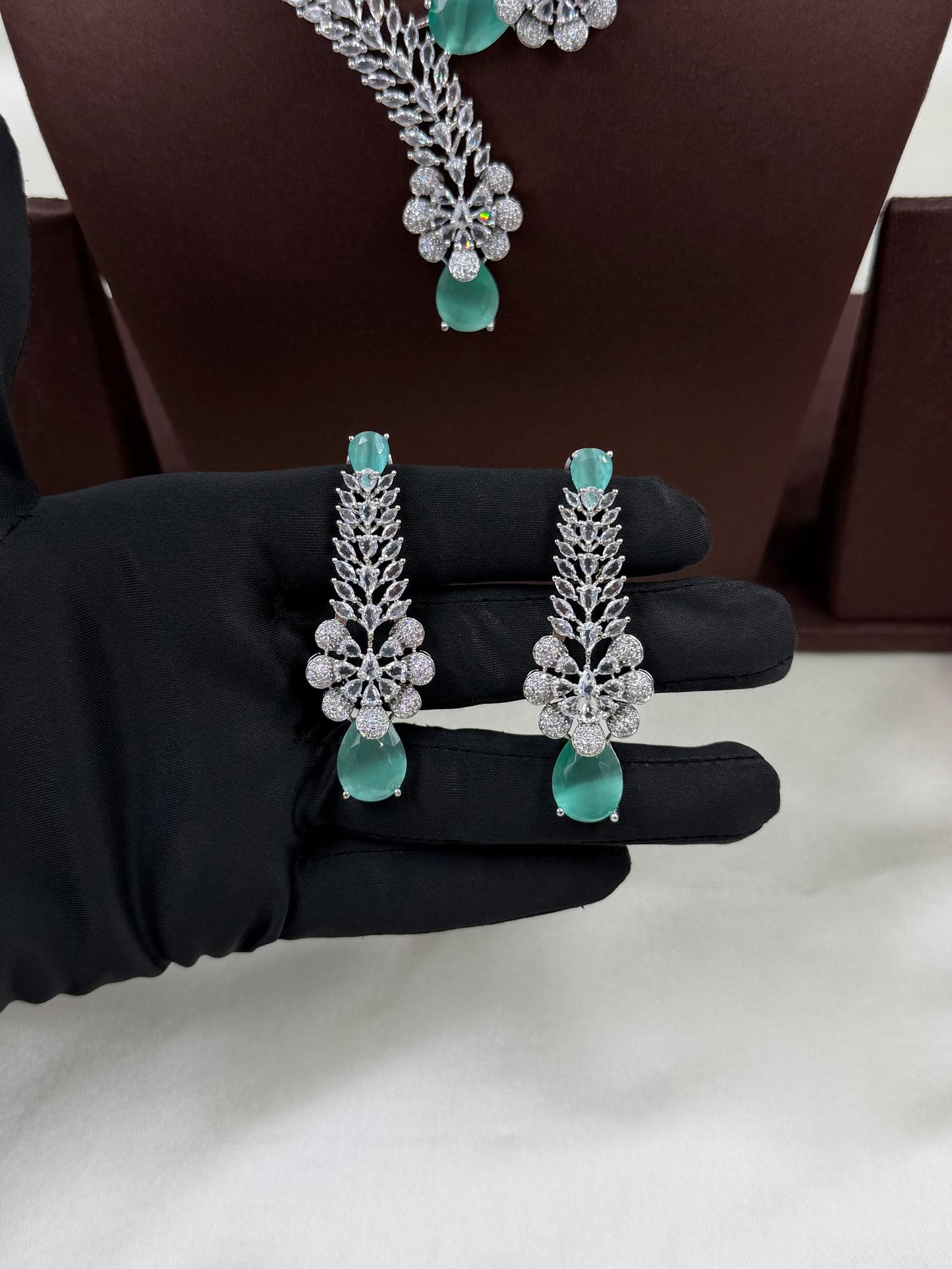 Aliya American Diamond Necklace