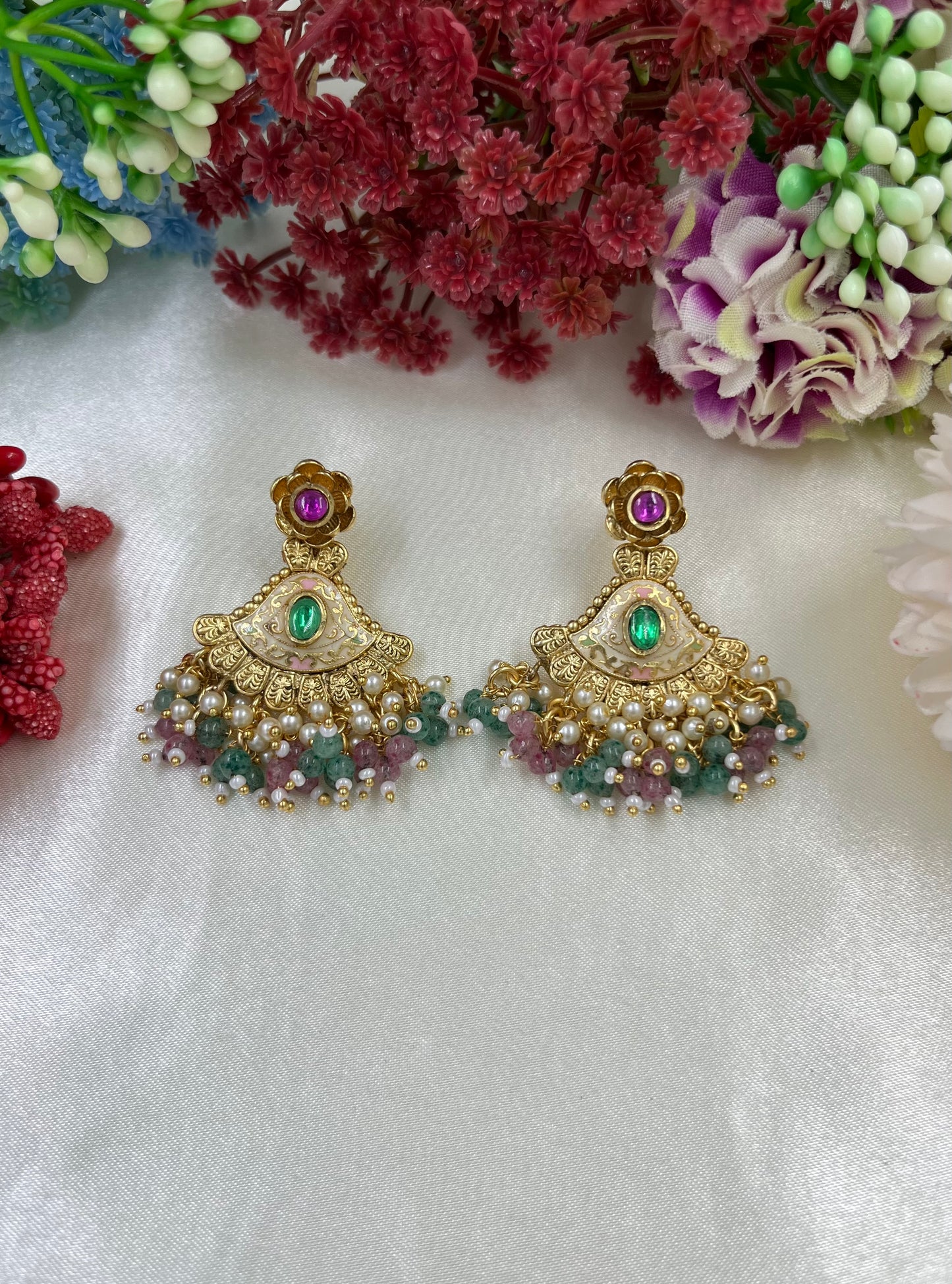 Fiza Brass Earing