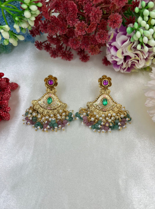Fiza Brass Earing