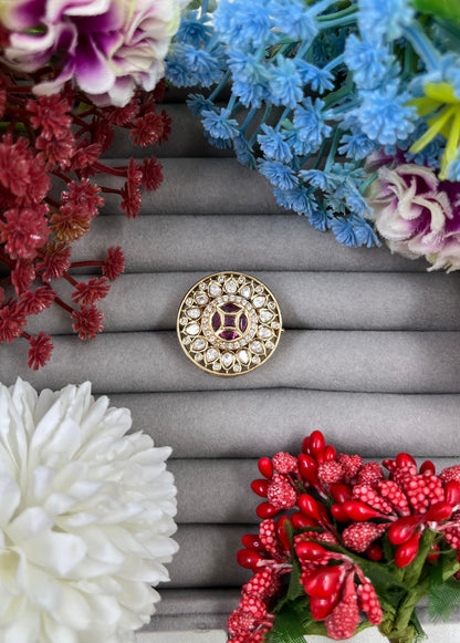 Mukti Moissanite Premium Ring