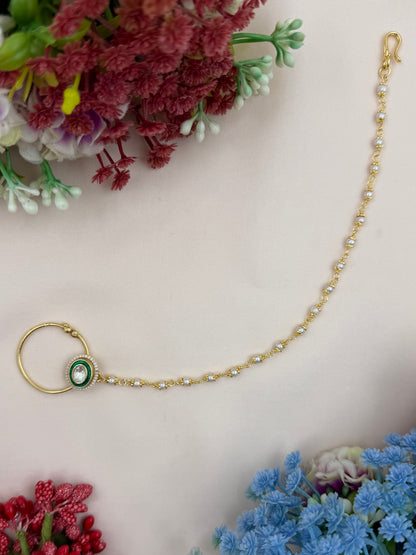 Nanda Traditional Indian Nose Ring