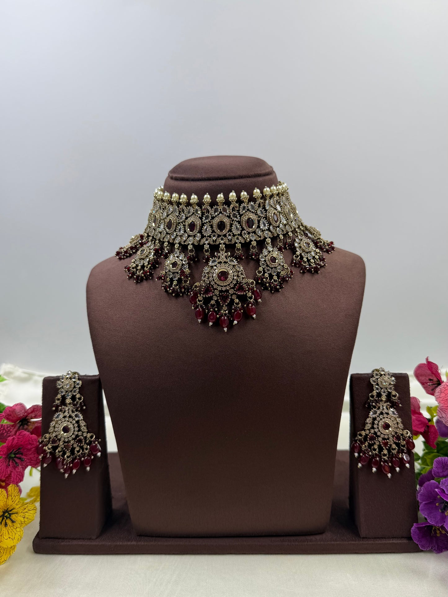 Sakshi Victorian Premium Choker Set