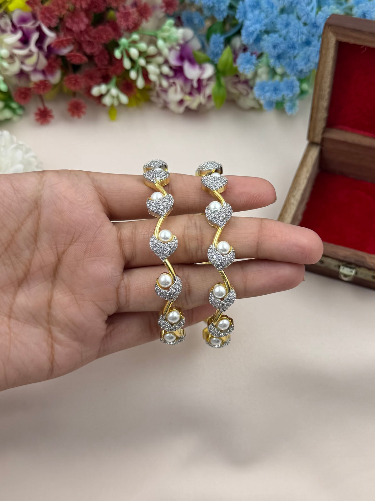 Ruhi American Diamond Bangles