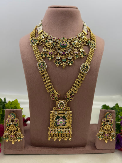 Lakshmi Heritage Combo Necklace Set