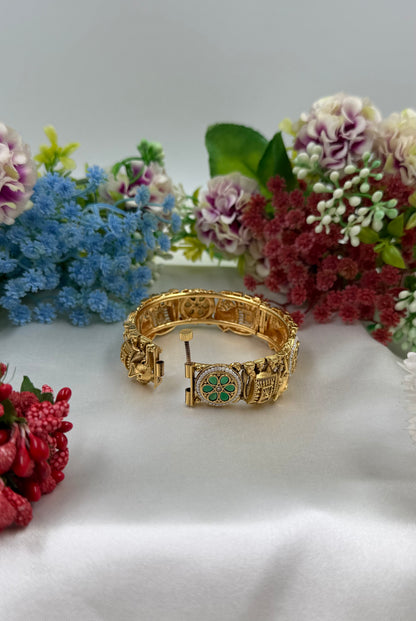 Gitanjali Heritage Temple Bangles (Openable)