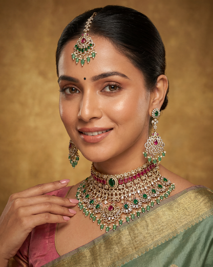 Hina Victorian Premium Necklace Set