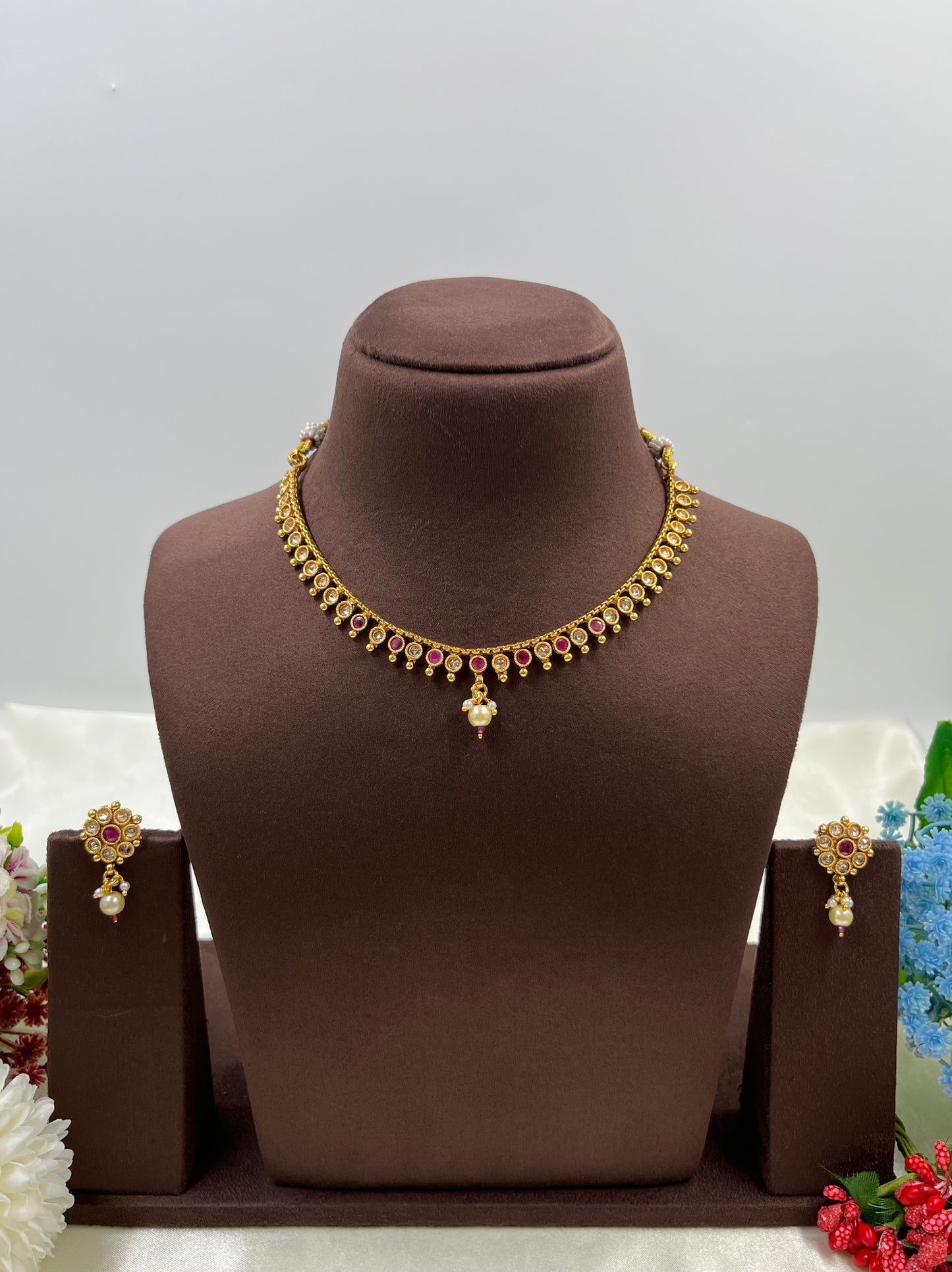 Nidhi Delicate Traditional Necklace