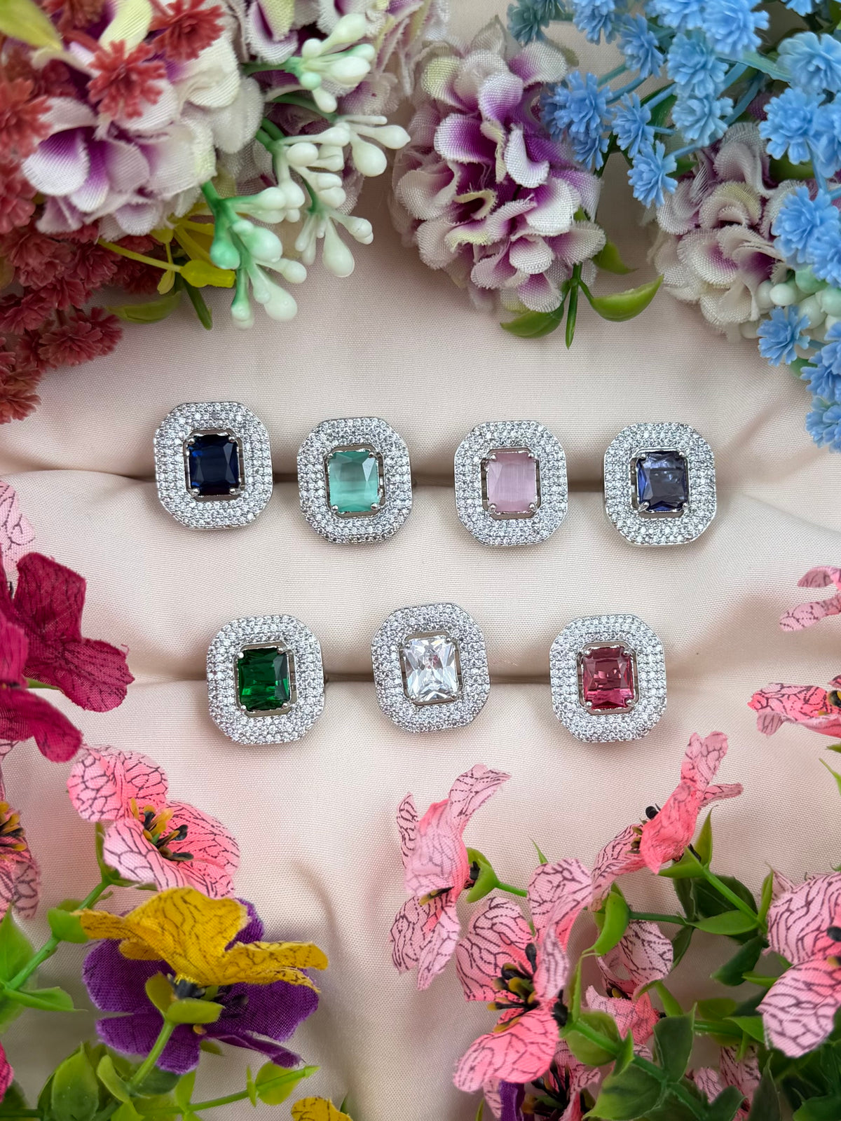 Prachi American Diamond Ring (Adjustable) shoot pending