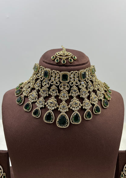 Dhara Victorian Choker Necklace