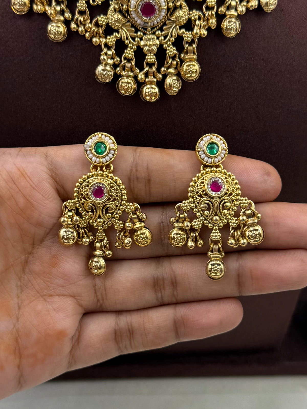 Prachi Premium Chorski Necklace Set