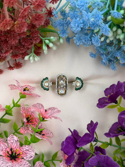 Aparna Victorian Ring (Adjustable)
