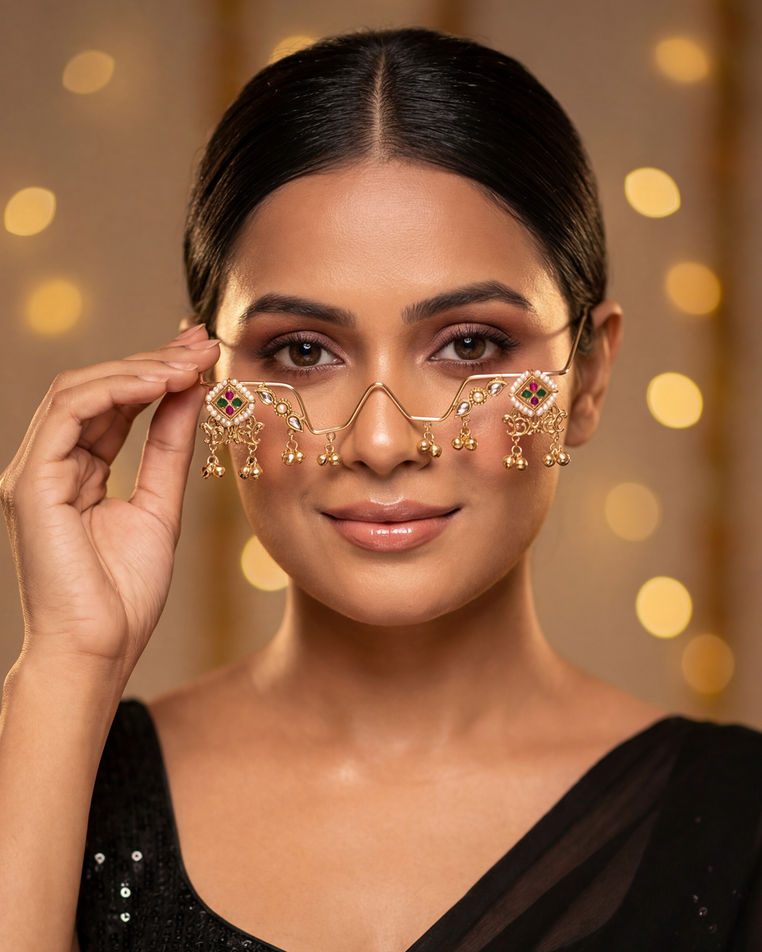 Kamya Pachi Kundan Facelet