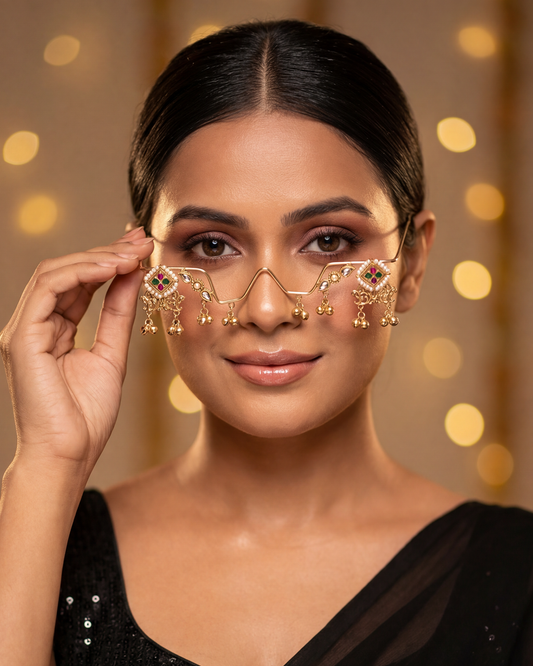 Kamya Pachi Kundan Facelet