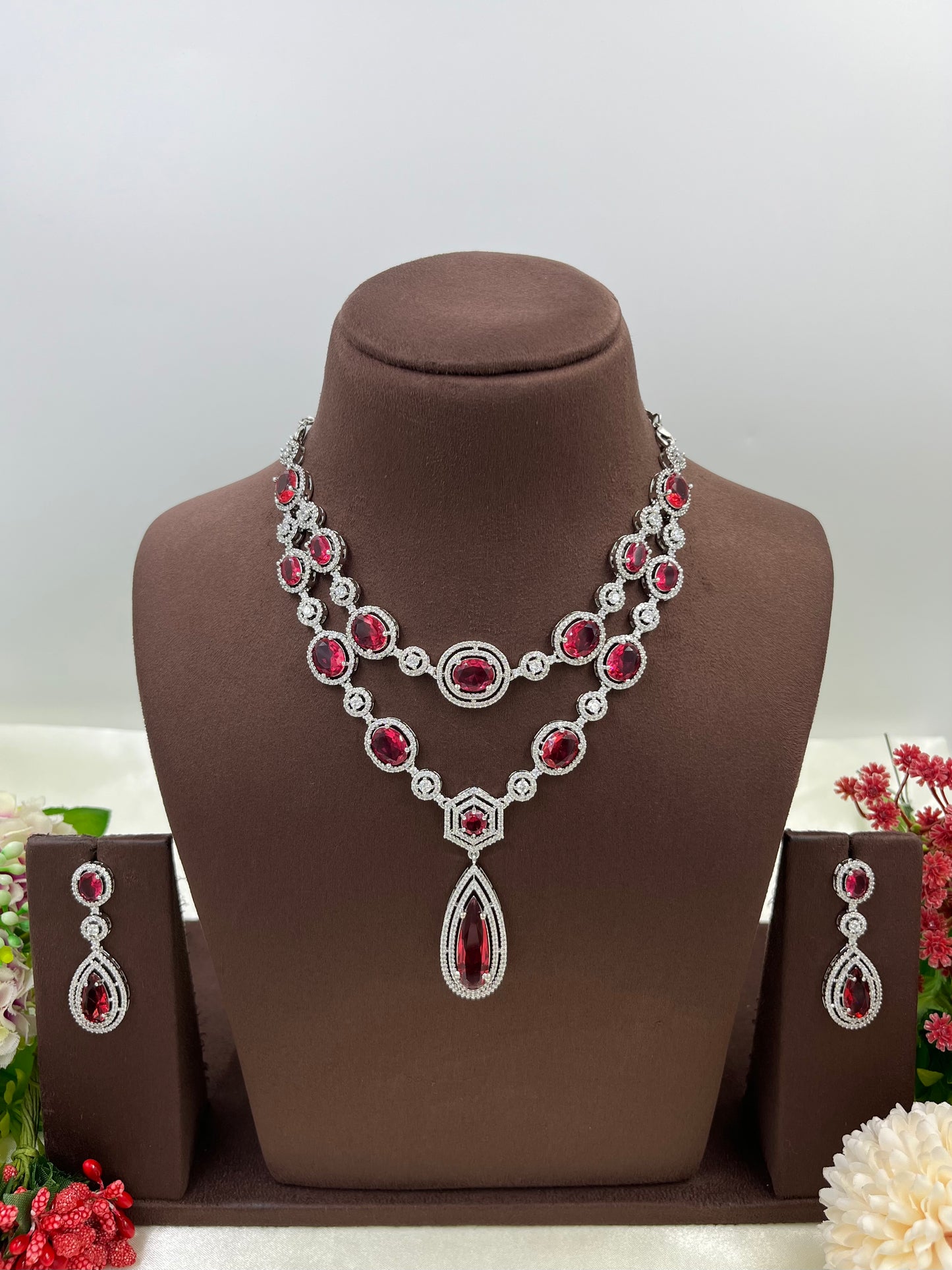 Ruhi American Diamond Necklace