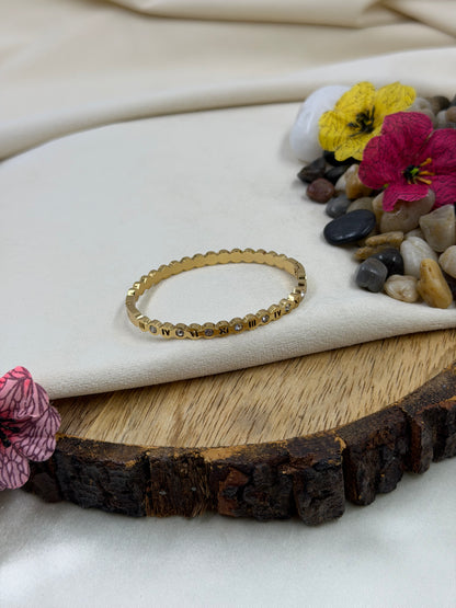 Nidhi Stainless Steel Bracelet (Openable)