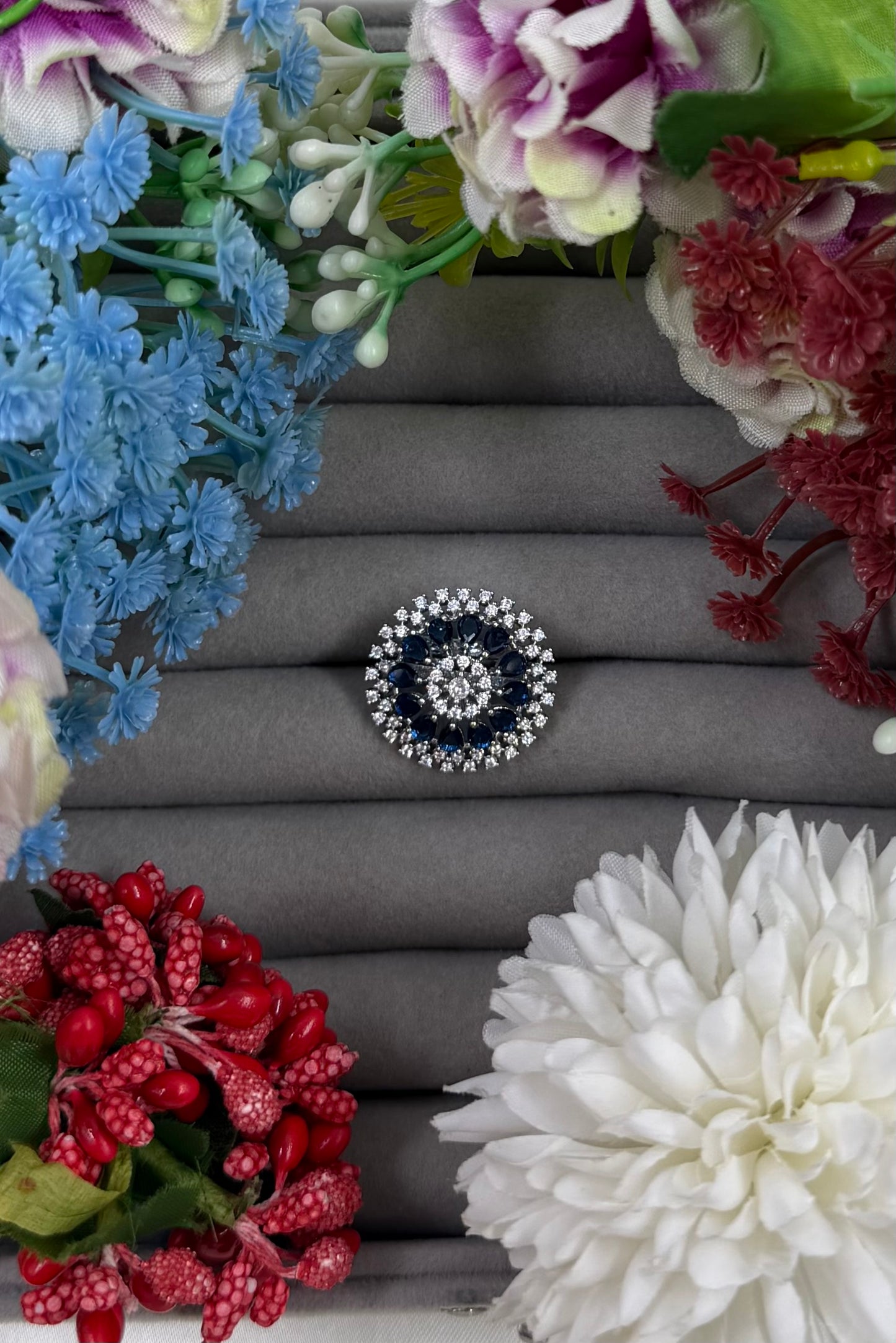 Kenzie American Diamond Ring (Adjustable)