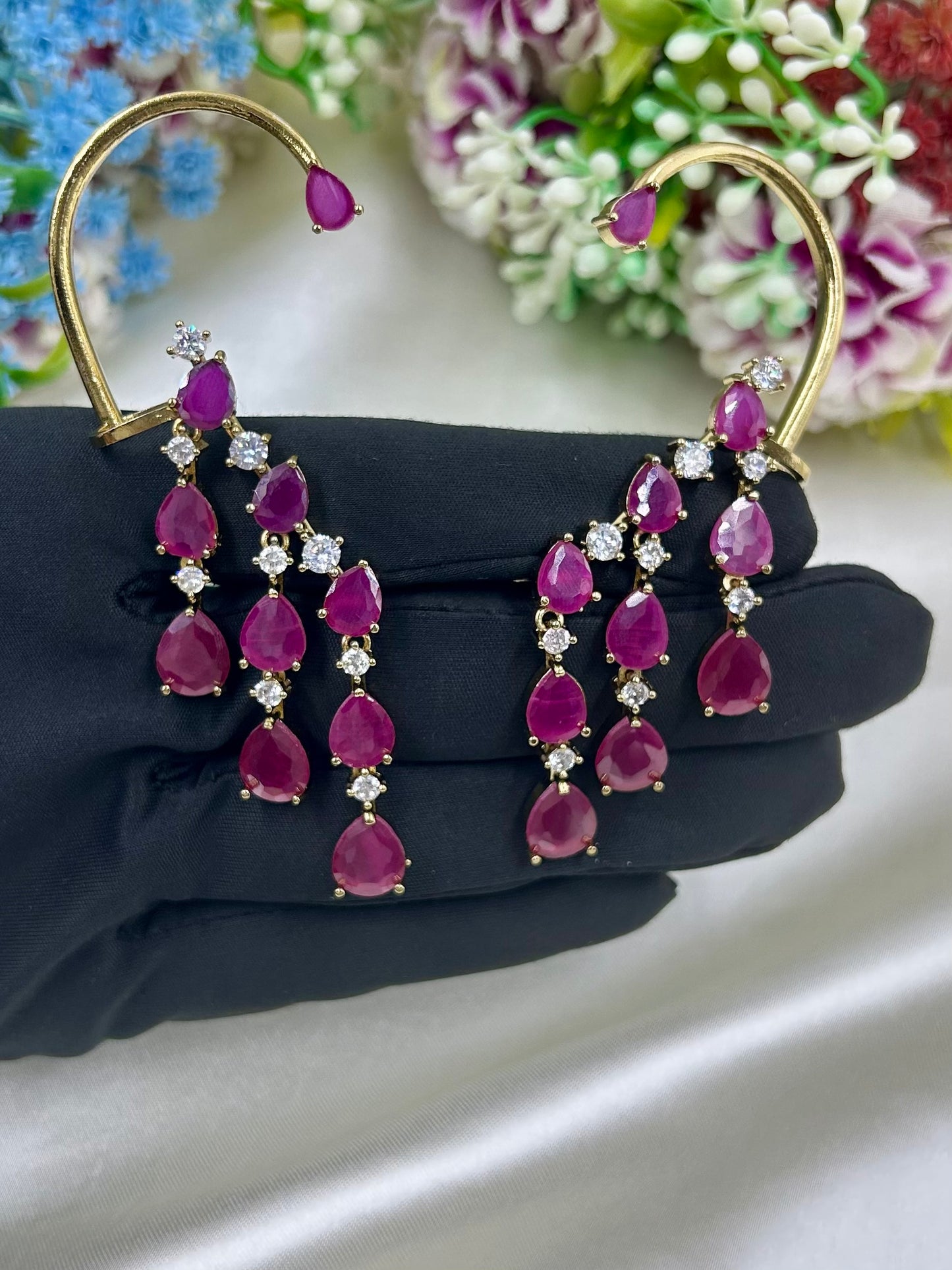 Kaira Dangling American Dimond Earrings