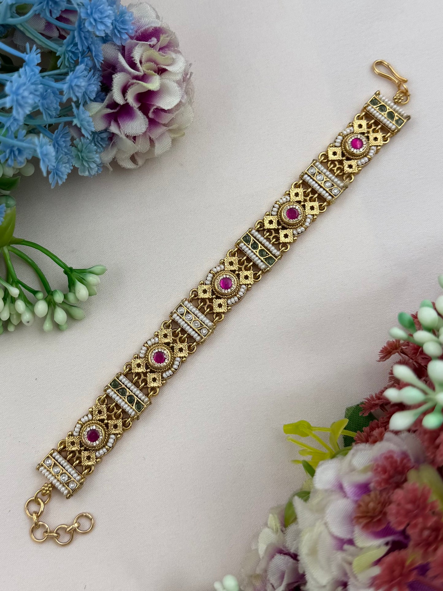 Vidhi Heritage Bracelet (Adjustable)