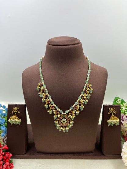 Jaanvi Traditional Semi Long Necklace