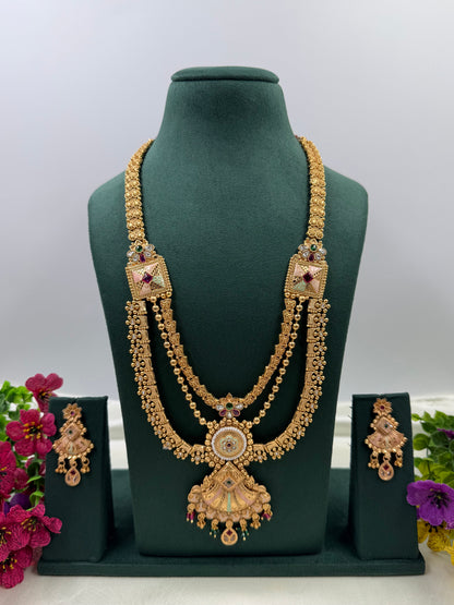 Divya Premium Traditional Long Necklace