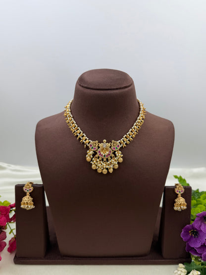 Lalita Premium Chorski Necklace Set