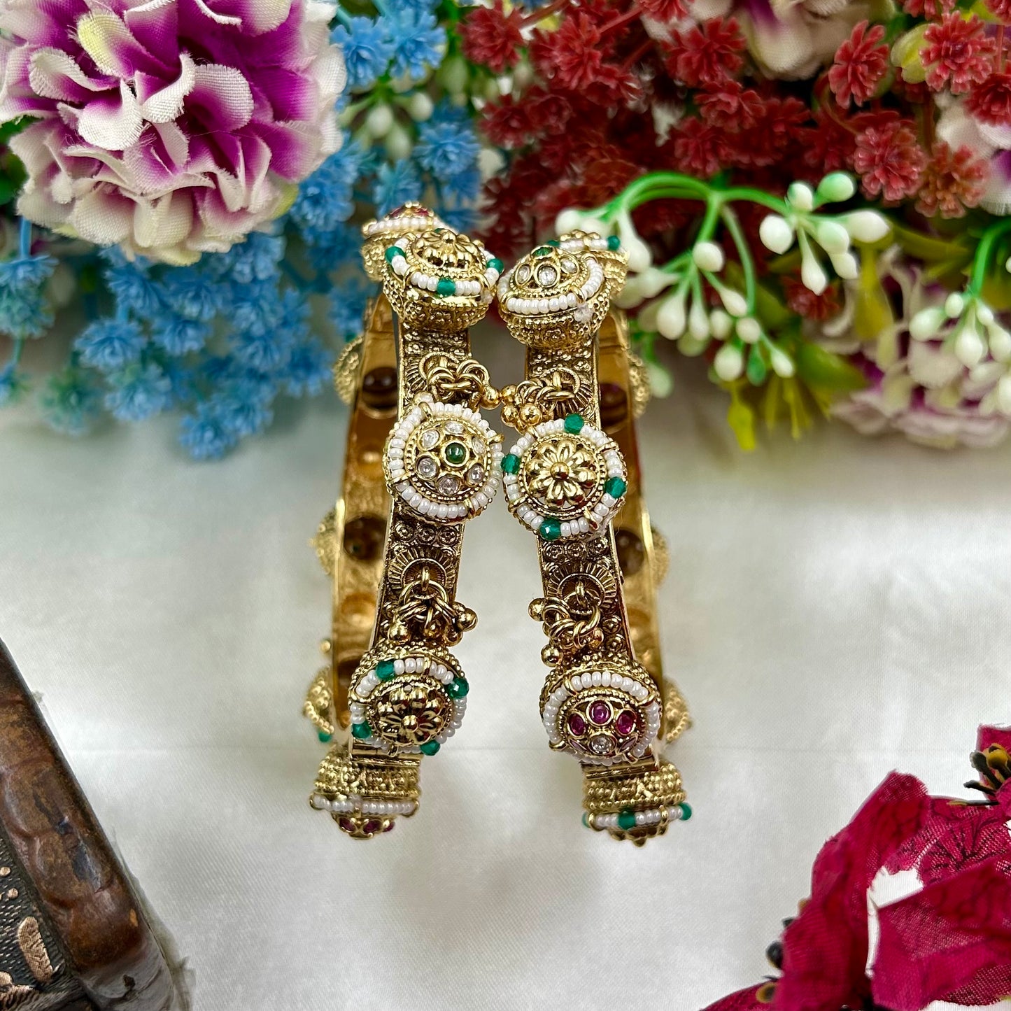 Savita Premium Heritage Bangles (Openable)